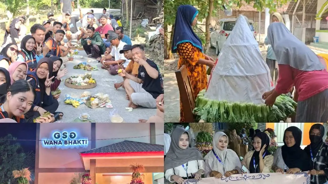 Mahasiswa KKN Universitas Boyolali Ikut Lestarikan Tradisi Kirab Mertidusun