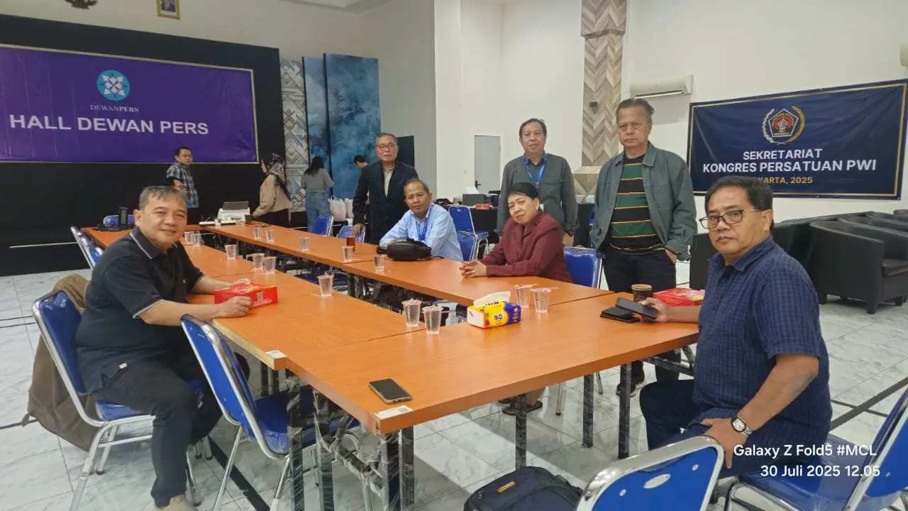Panitia Tetapkan Kongres Persatuan PWI 2025 di  BPPTIK Komdigi Cikarang