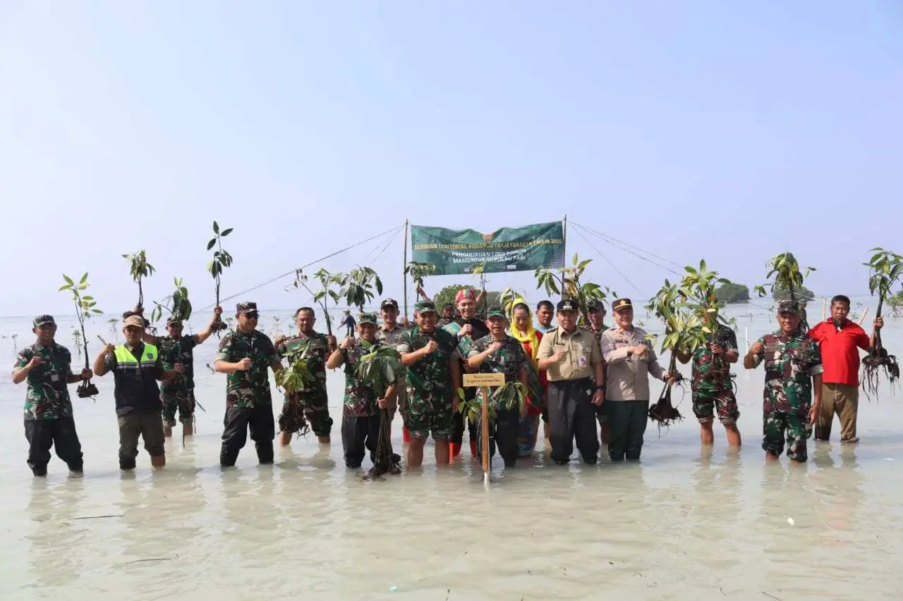 Kodam Jaya Gelar Serbuan Teritorial di Pulau Pari dan Pulau Lancang