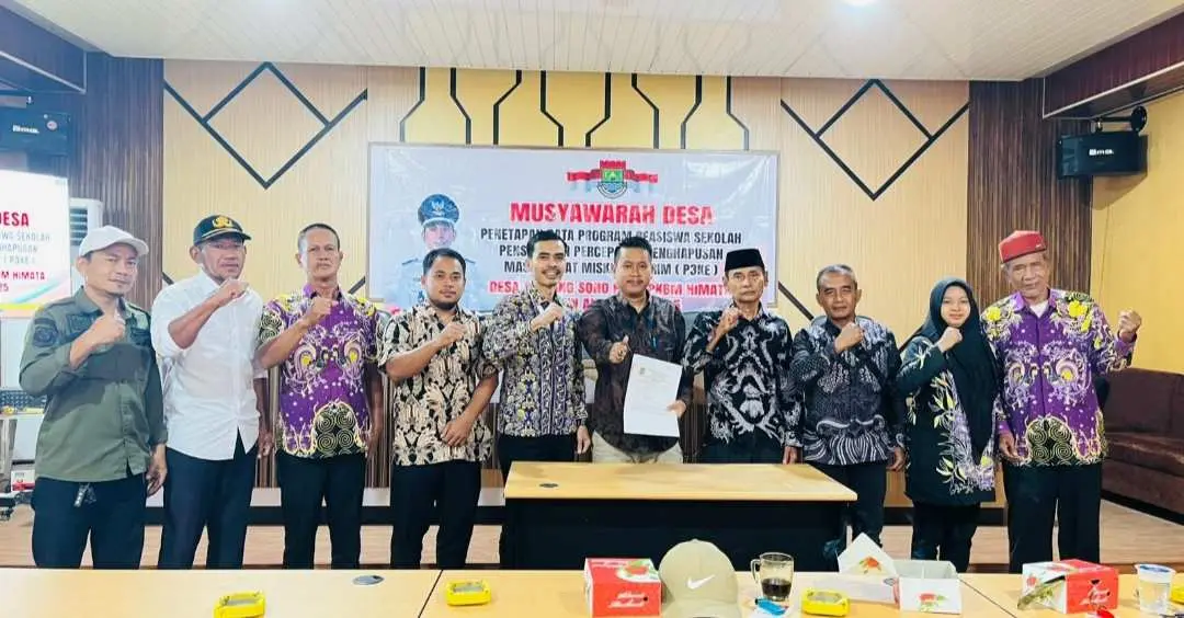 Desa Sindang Sono Tetapkan Data Peserta Beasiswa Pendidikan Kesetaraan: Komitmen Nyata Membangun SDM Berkualitas