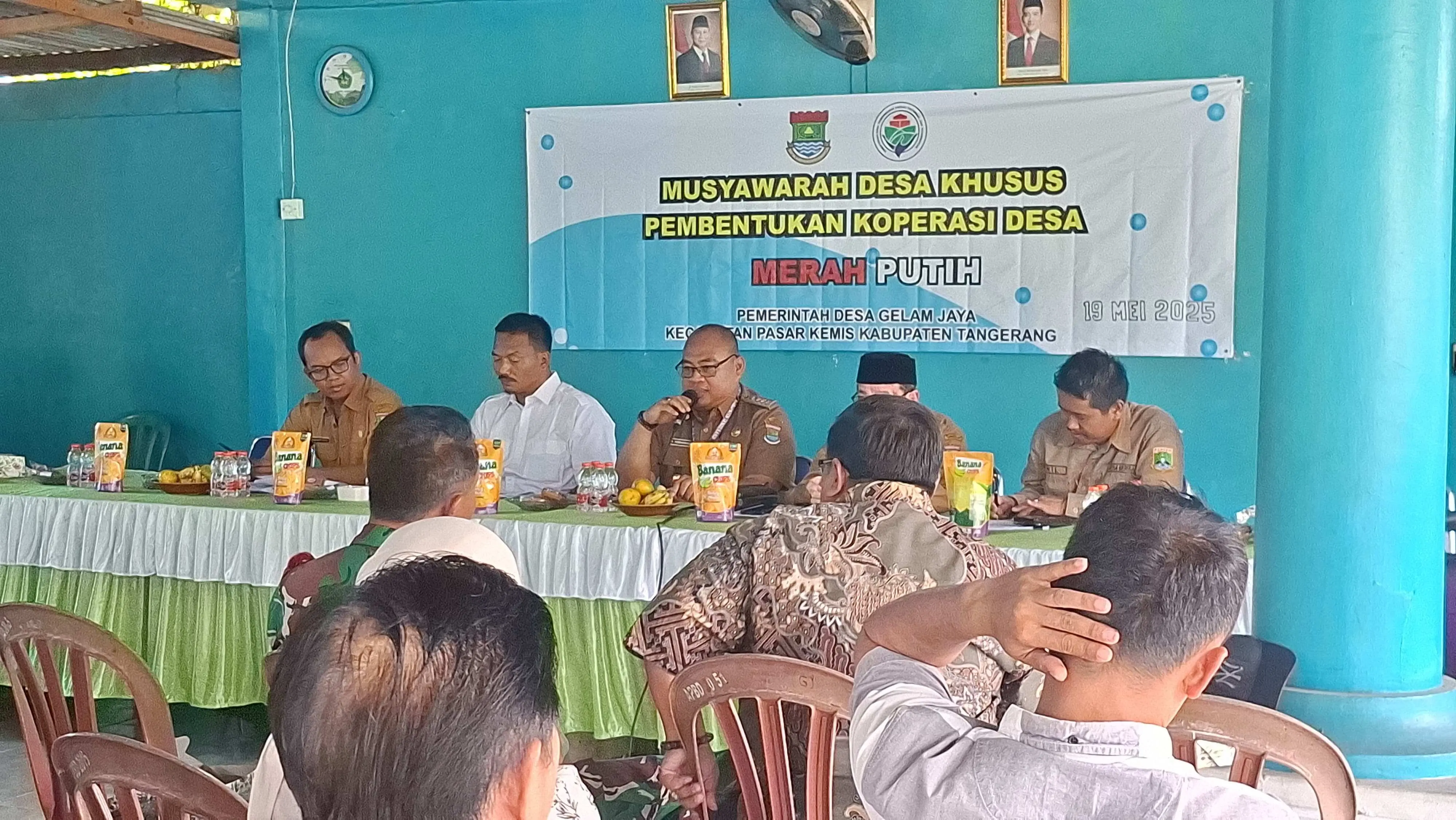 Musdesus Gelam Jaya Resmikan Koperasi "Desa Merah Putih". Dudi Kurniawan Terpilih Sebagai Ketua