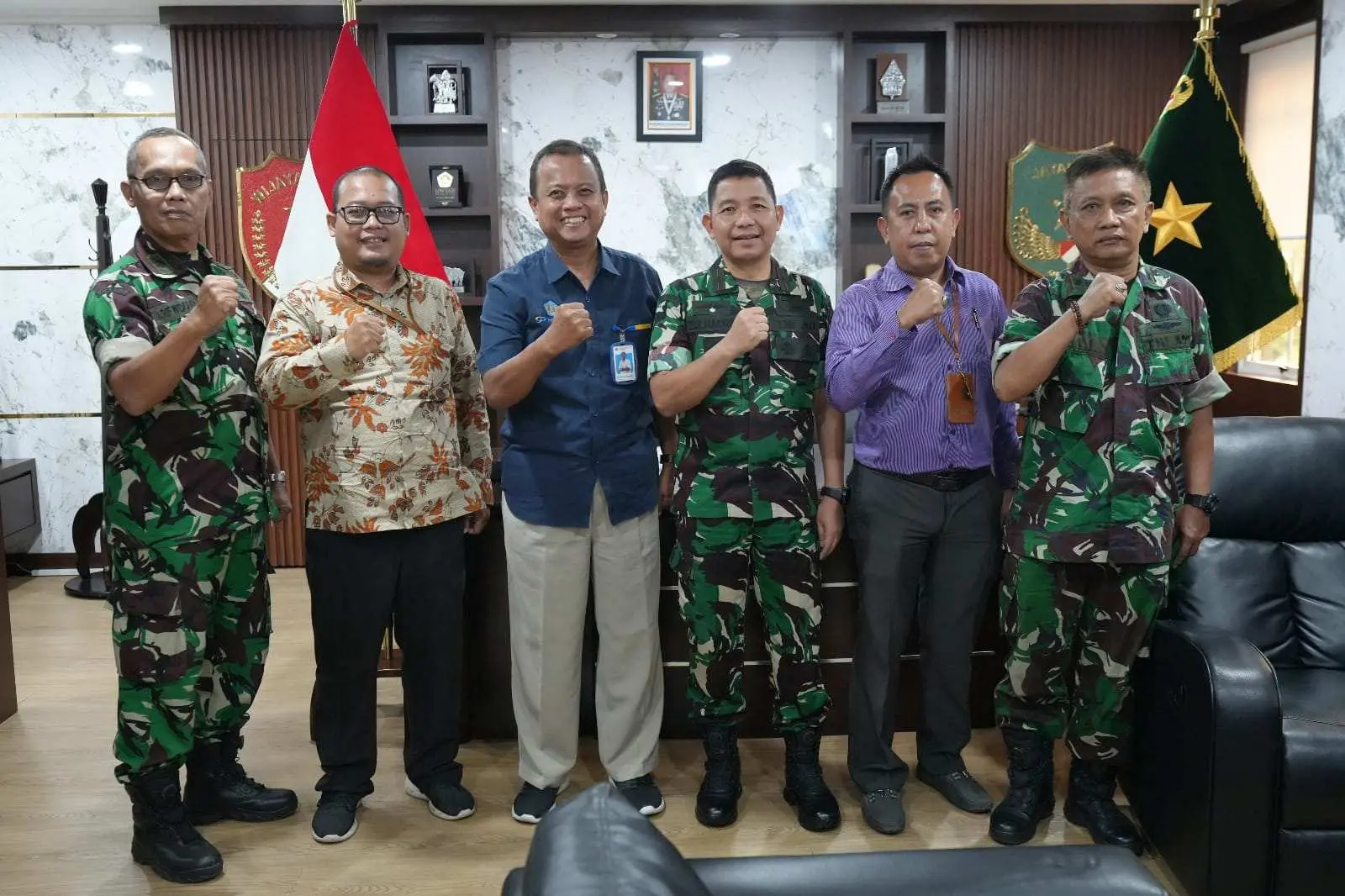 Korem 052/Wkr Raih 3 Penghargaan dari KPPN Tangerang