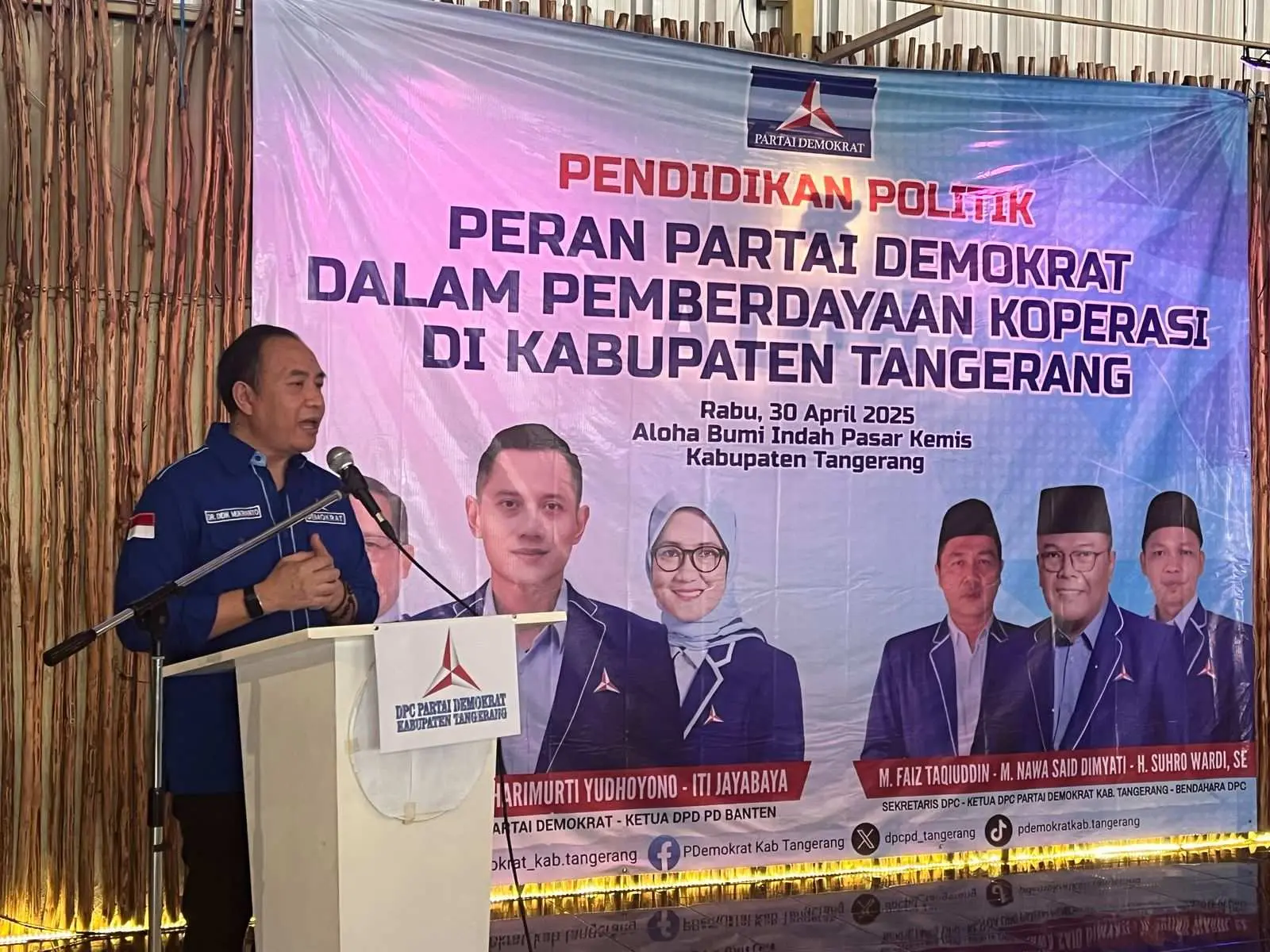 Wasekjen DPP Demokrat Instruksikan Kader Dukung Penguatan Koperasi Daerah