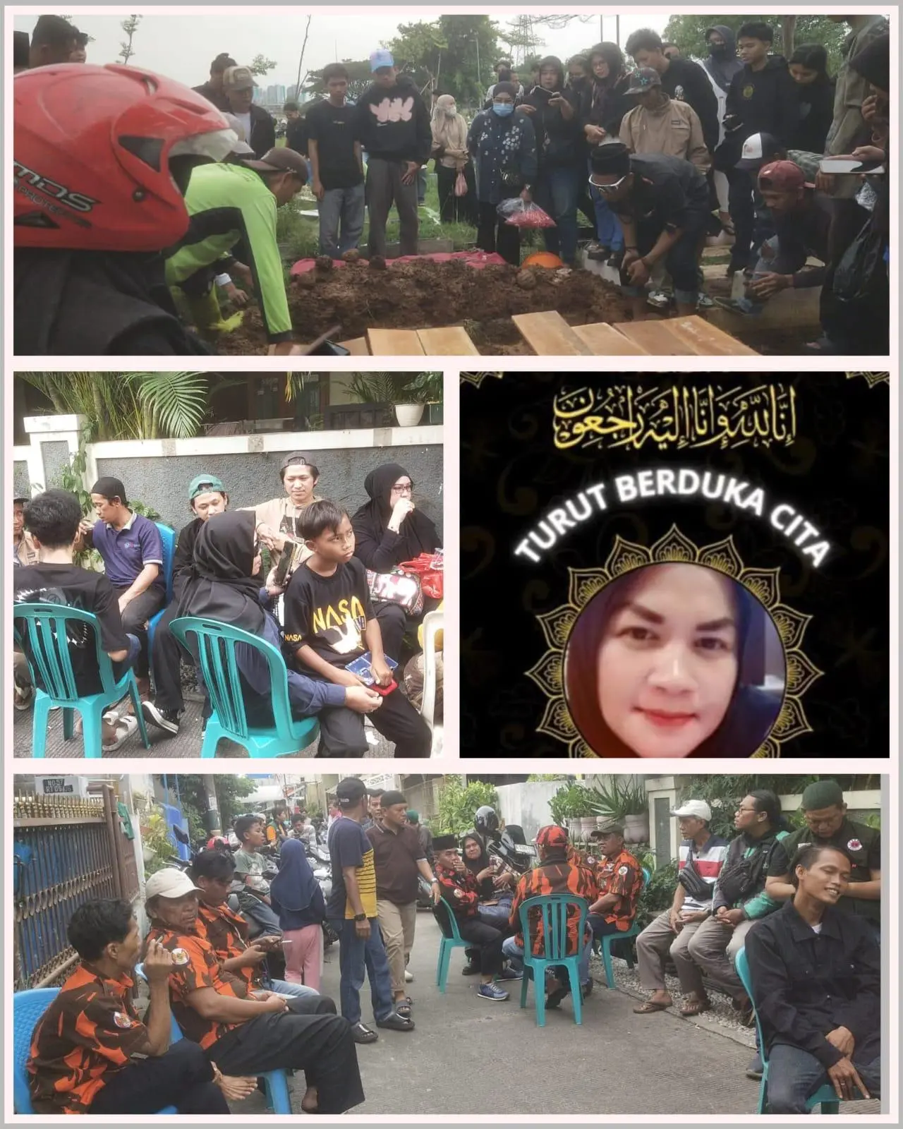 Pasca Wafatnya Alm. Chotimah Binti Husin: Ormas PP Kel. Warakas Tj. Priok Hadiri Takziah dan Kawal Pemakaman