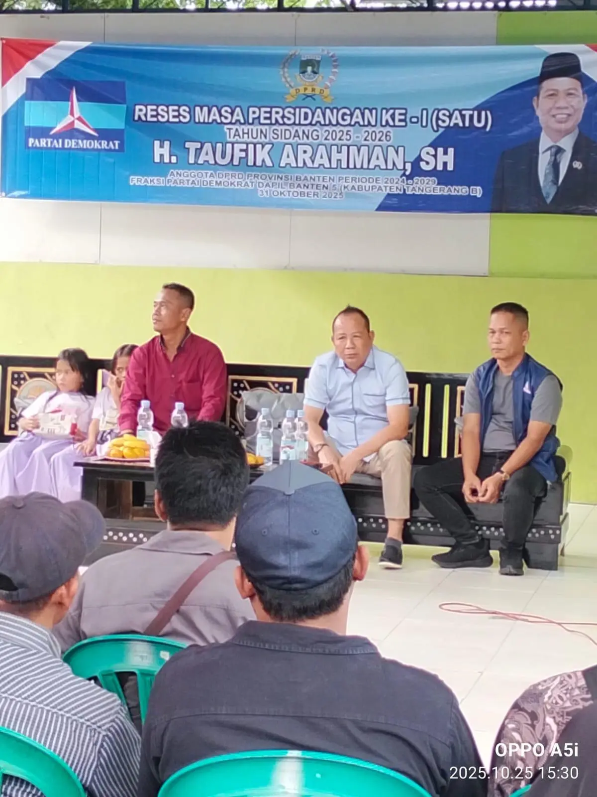 Anggota DPRD Partai Demokrat H.Suhro Wardi Gelar Reses Ke Satu