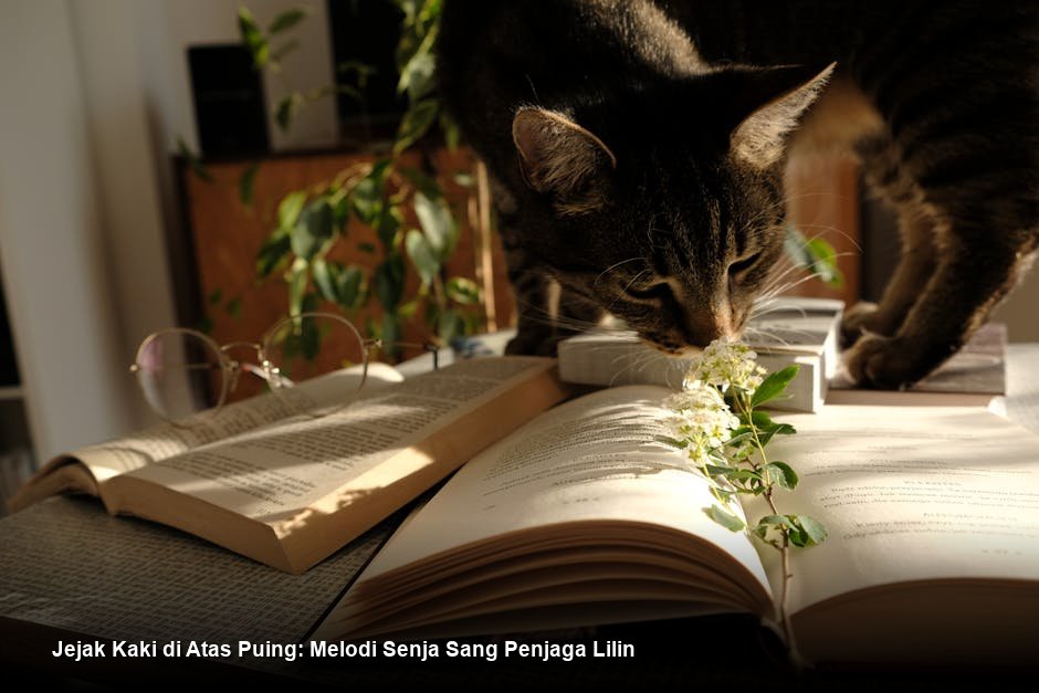 Jejak Kaki di Atas Puing: Melodi Senja Sang Penjaga Lilin