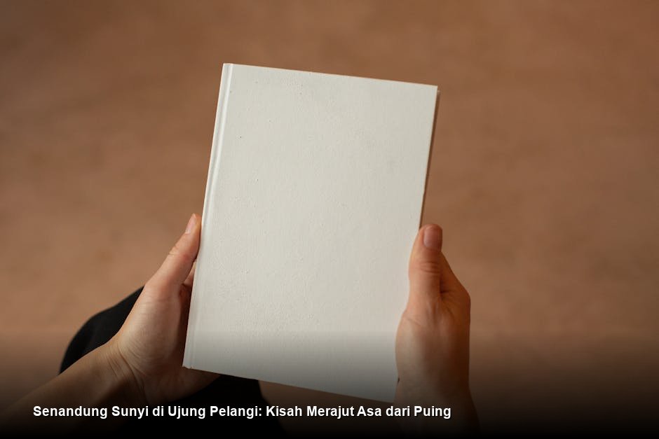 Seorang wanita muda dengan tatapan mata penuh tekad sedang memegang kuas di depan sebuah toko buku kecil yang telah direnovasi dengan sentuhan seni warna-warni, di bawah langit senja yang dramatis.