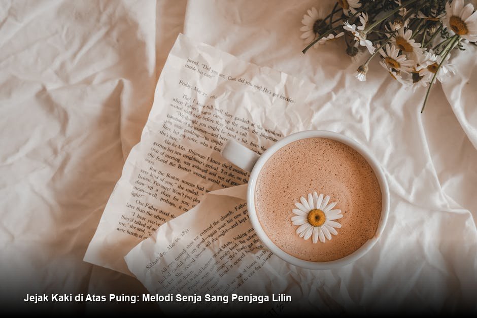 Jejak Kaki di Atas Puing: Melodi Senja Sang Penjaga Lilin