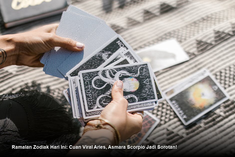 Ramalan Zodiak Hari Ini: Cuan Viral Aries, Asmara Scorpio Jadi Sorotan!