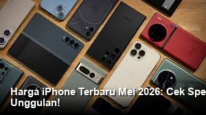 Harga iPhone Terbaru Mei 2026: Cek Spesifikasi Lengkap dan Review Fitur Unggulan!