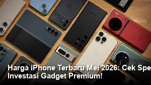 Harga iPhone Terbaru Mei 2026: Cek Spesifikasi Lengkap dan Peluang Investasi Gadget Premium!