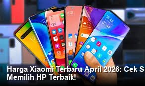 Harga Xiaomi Terbaru April 2026: Cek Spesifikasi Unggulan dan Tutorial Memilih HP Terbaik!